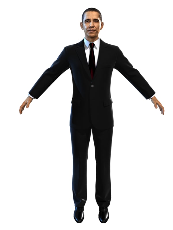 Barack Obama 3d Max barack-obama-3d-max