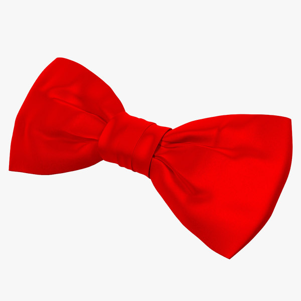 bow tie yellow 3d model