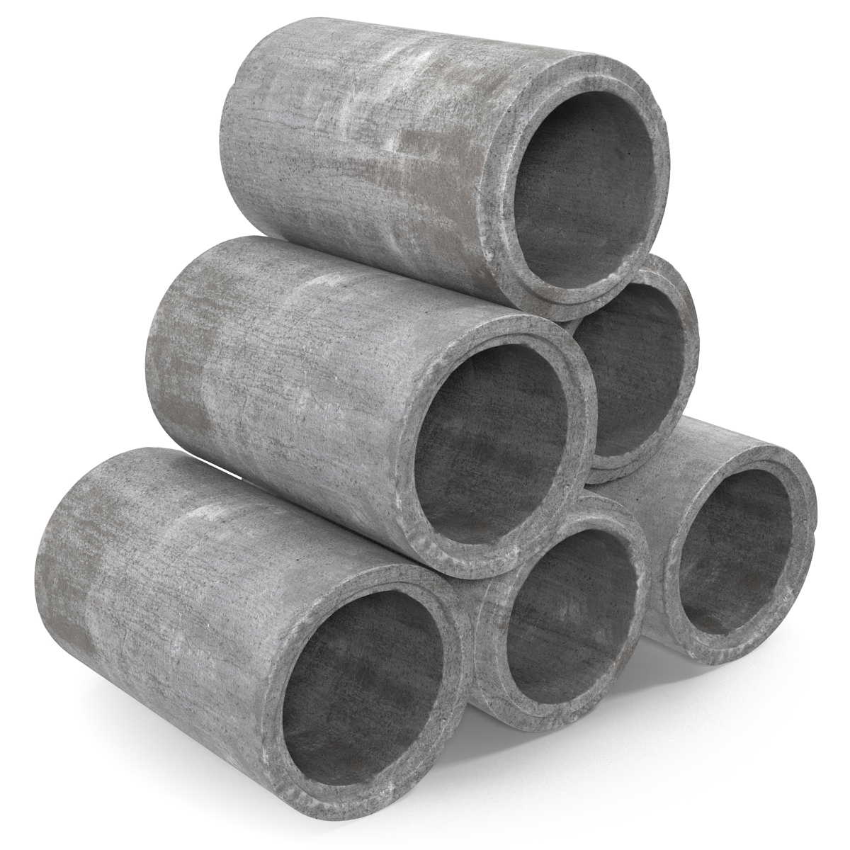 3ds max concrete pipe