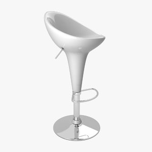 bar stool 3d max