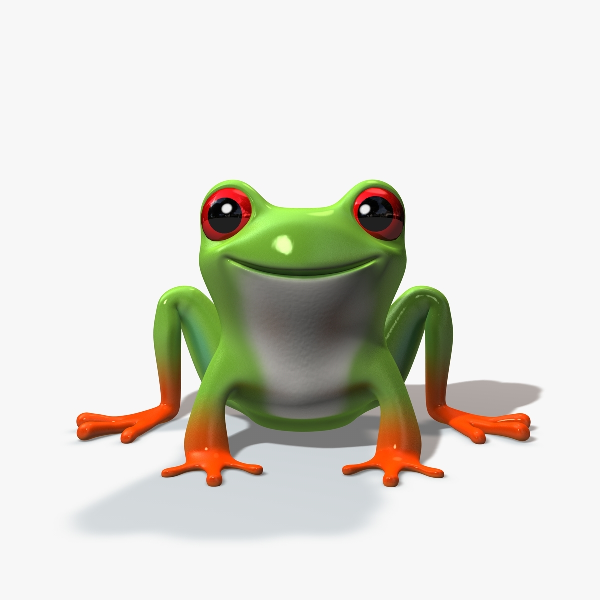 cartoon frog