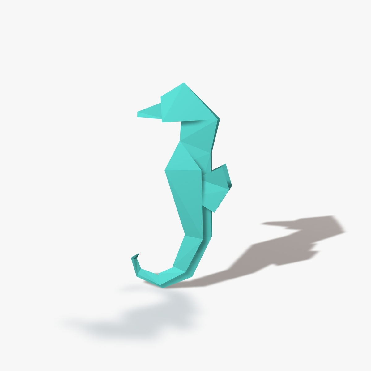 Origami Seahorse