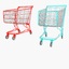 shopping cart 3d model