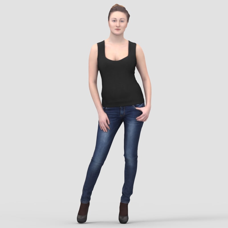 3d model realistic human https://static.turbosquid.