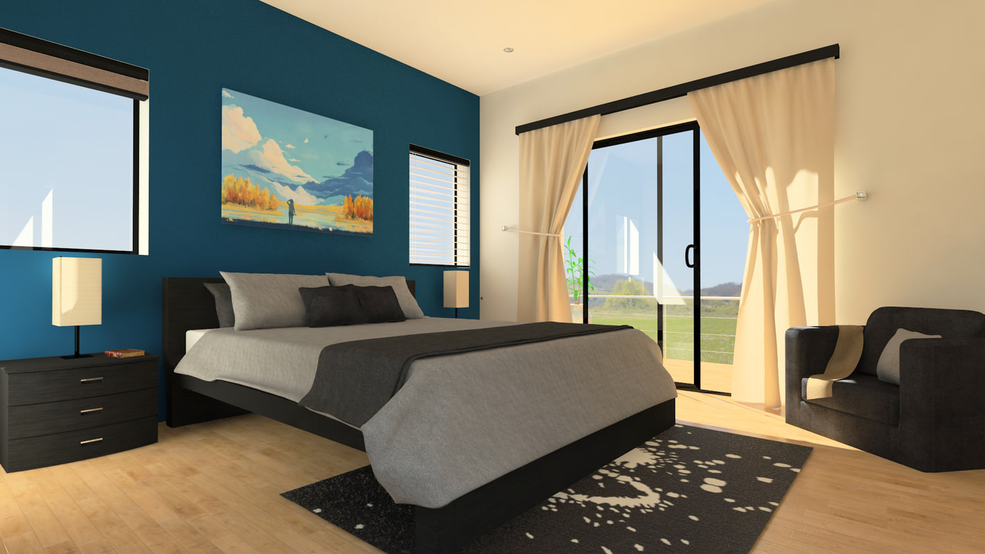 Bedroom Scene Model Bedroom