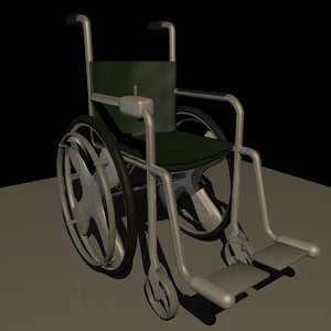 c4d wheelchair wheel chair