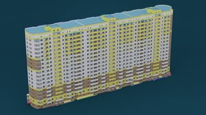 3ds max high-rise building house