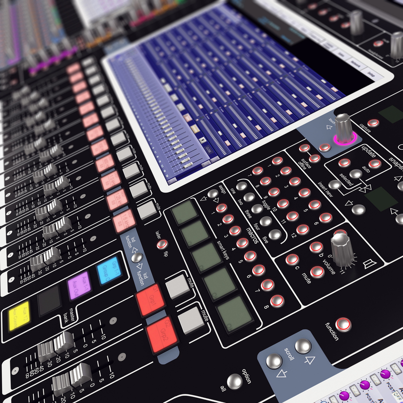 professional digital mixing consoles max