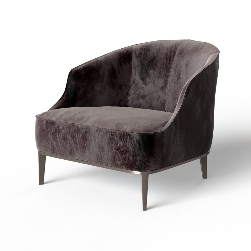 3d longhi beth armchair