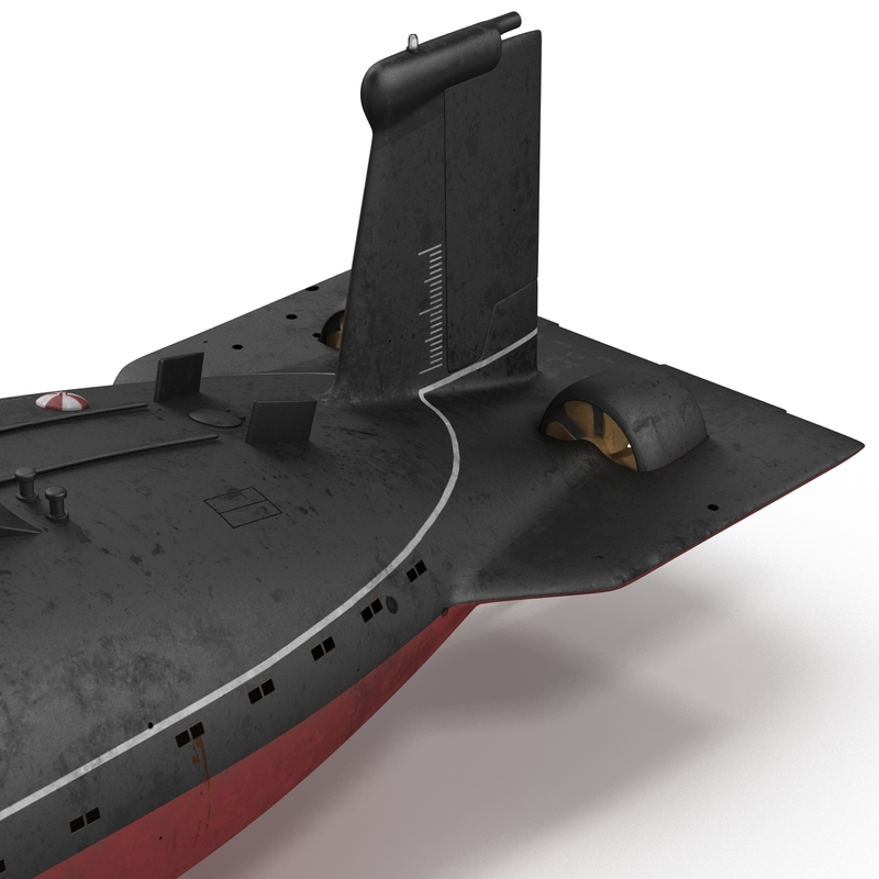 Typhoon Class U-Boot 3D-Modell - TurboSquid 900323