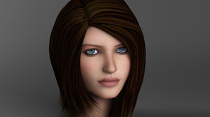 3d model girl