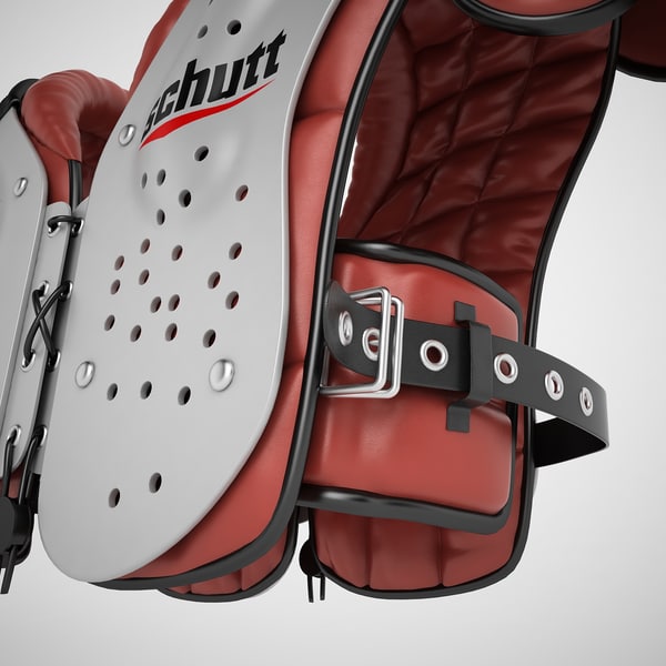 Football Shoulder Pad Size Chart