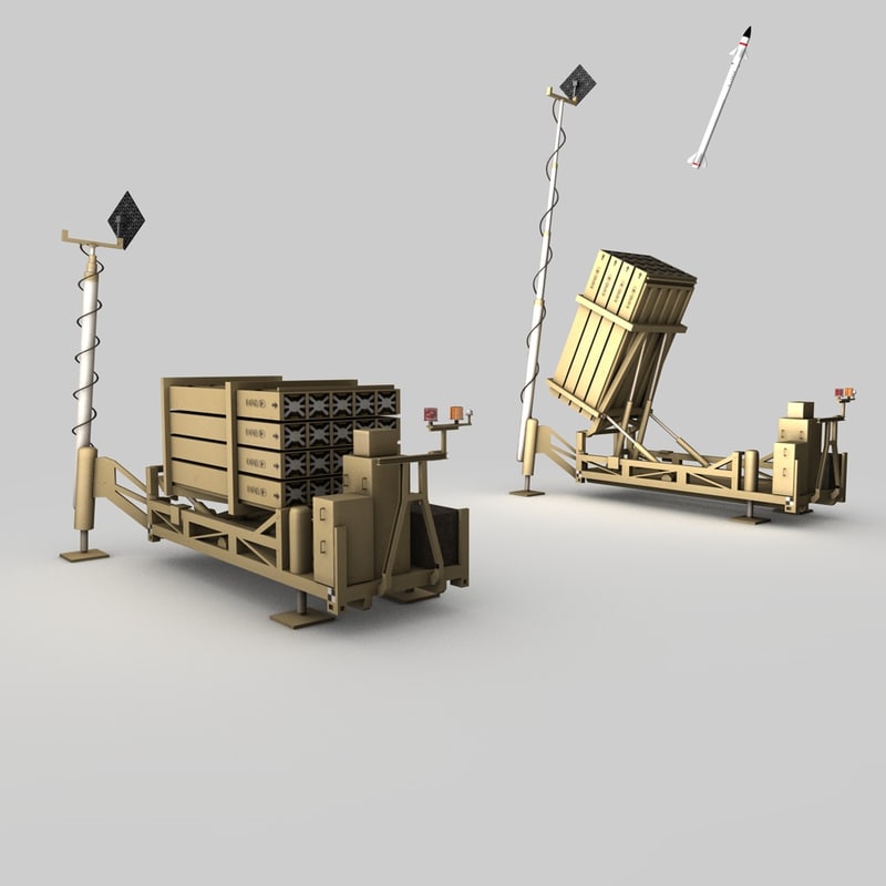 3d model iron dome