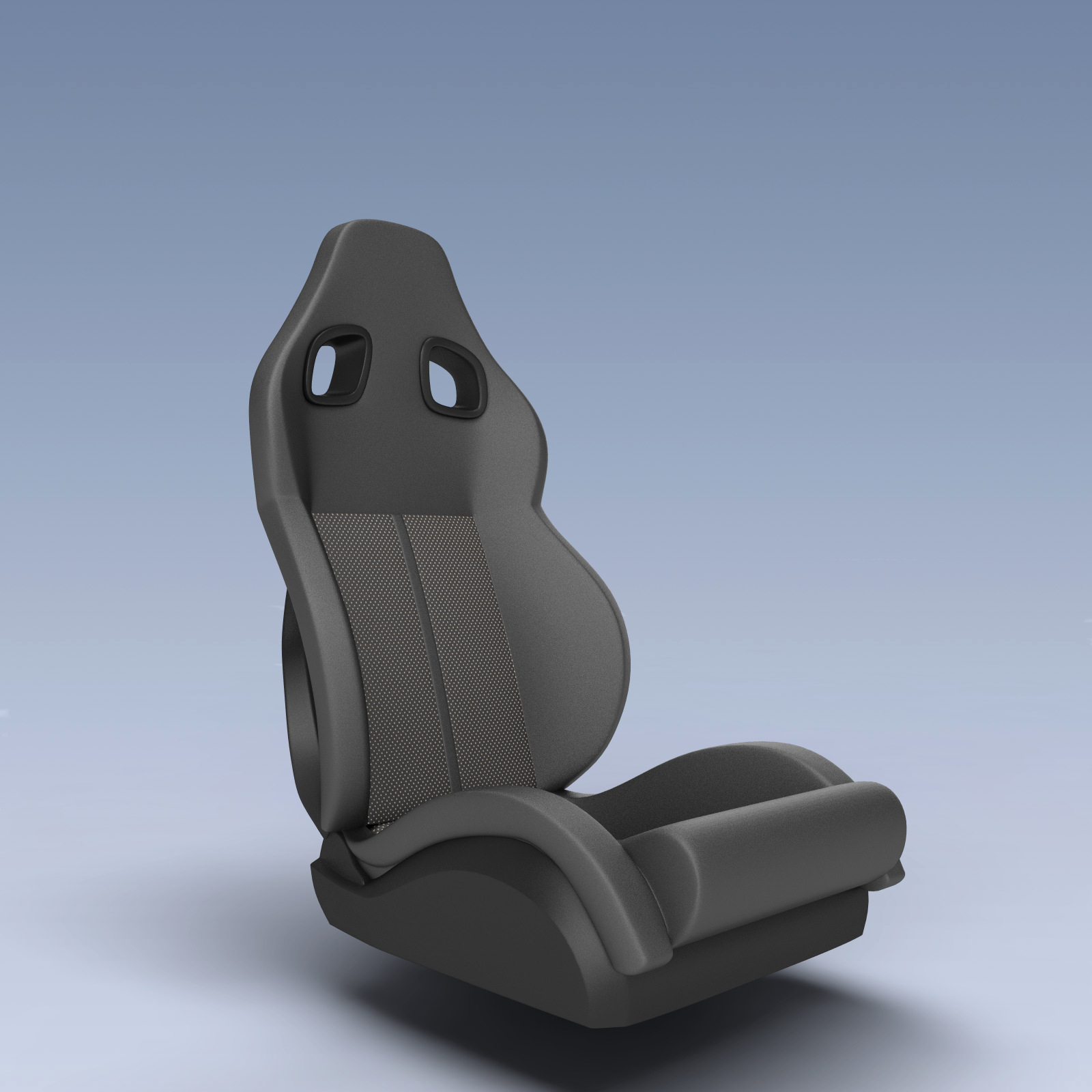racing seat 3d model