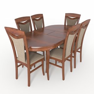 3d dining group sonata chair