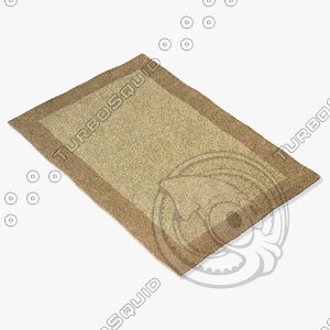 3d rizzy home rugs multi-colored model