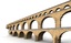 pont du gard bridge 3d model