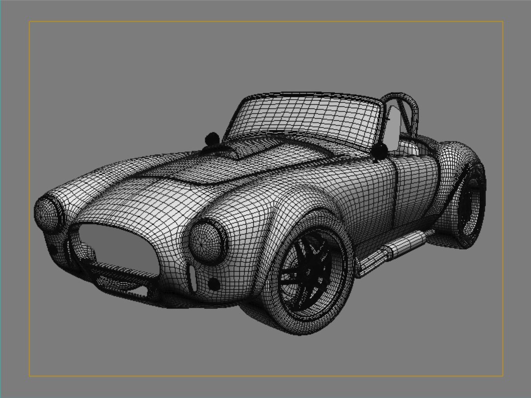 Turbosquid. Shelby Cobra на 3d. Shelby Cobra 3d модель. Shelby Cobra 3d model.