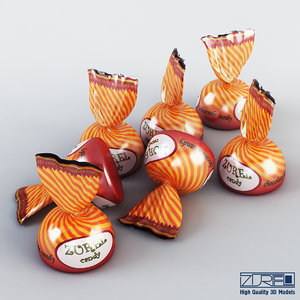 3d model of candy