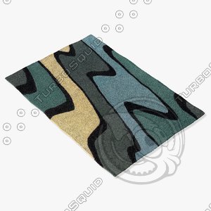 3dsmax chandra rugs ben-3006