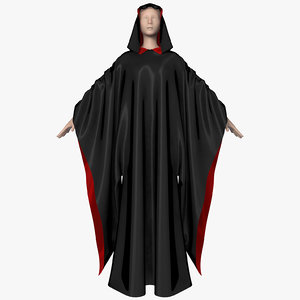 robe women s female mannequin 3ds