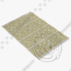 chandra rugs lim-25720 3d max