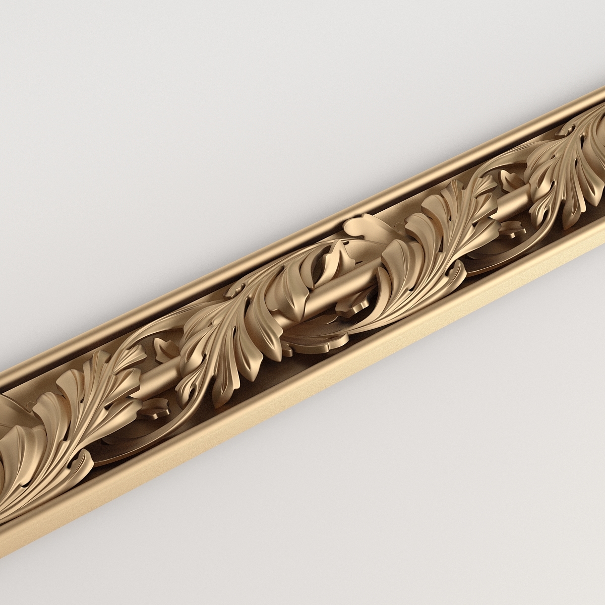 carved baguette 3d max