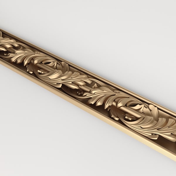 carved baguette 3d max