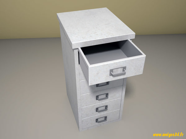 kostenlos Schrank mit 5 Schubladen 3D-Modell - TurboSquid 901402