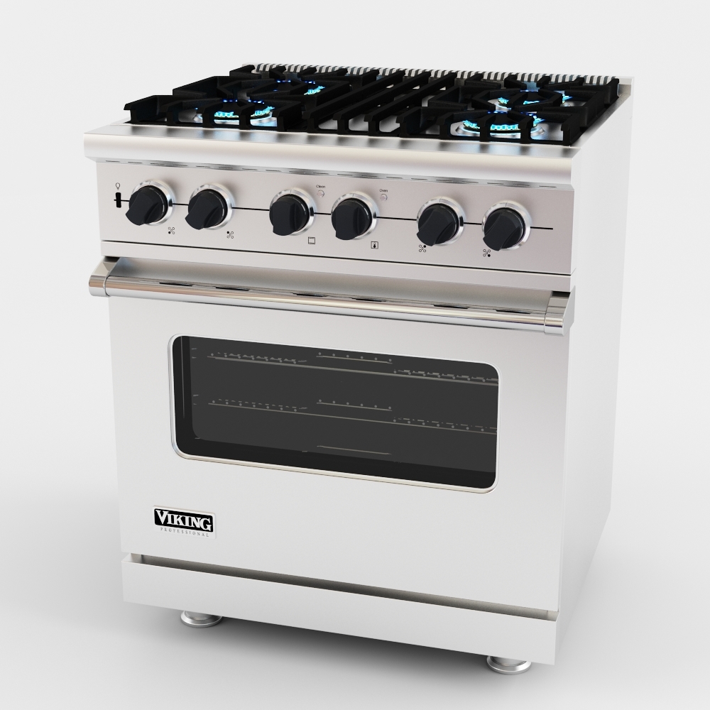 3d Max Viking 30 Dual Fuel Range