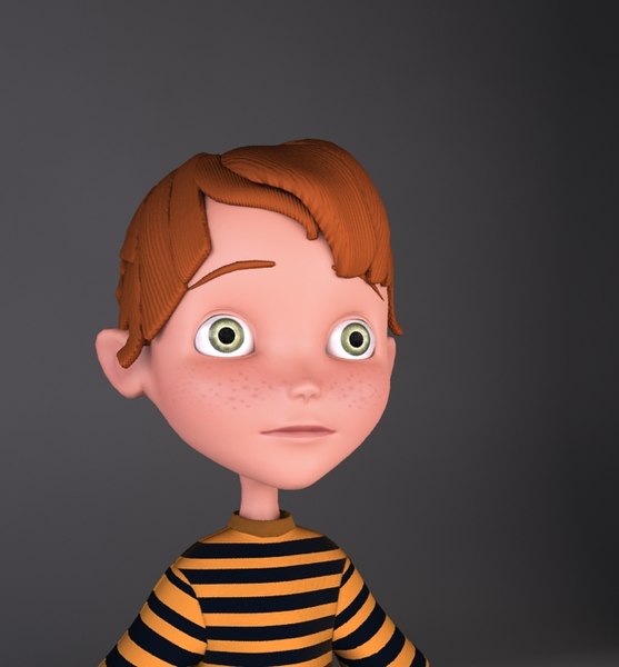 3D Anime-Boy Models | TurboSquid