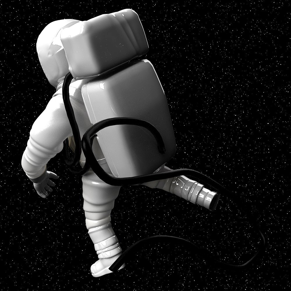 宇航员3d模型