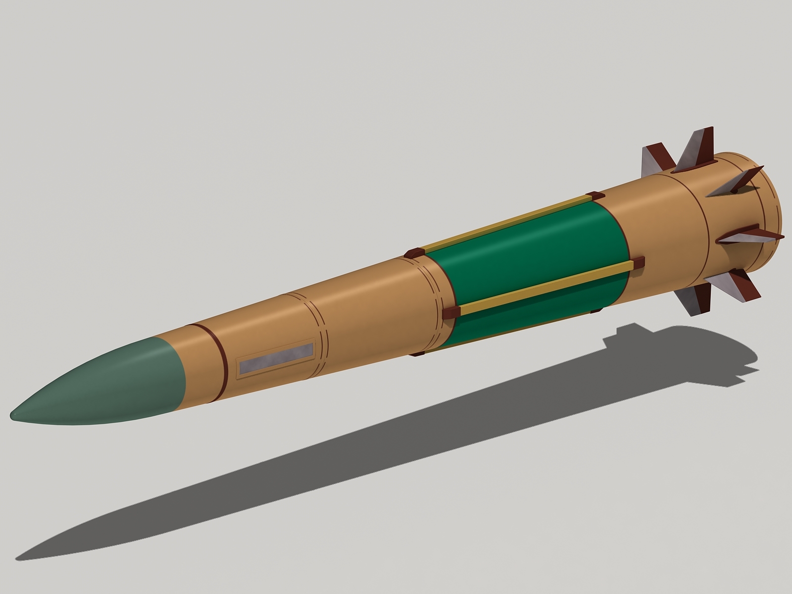 9m83 missiles s-300v 3d model