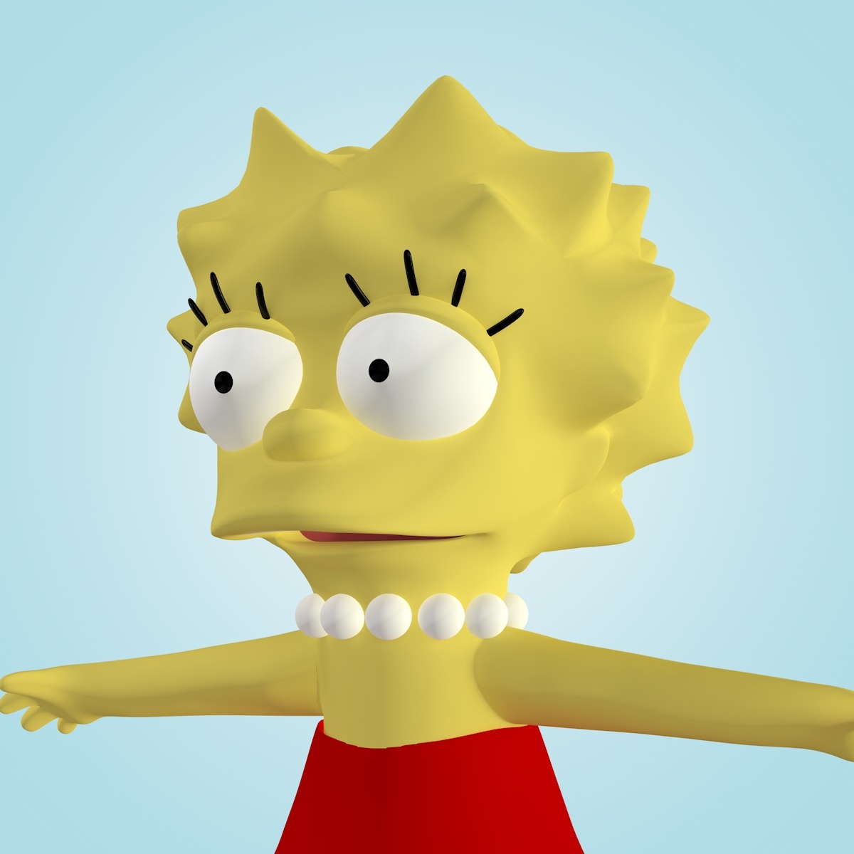Lisa Simpson Cartoon Animation D Ds