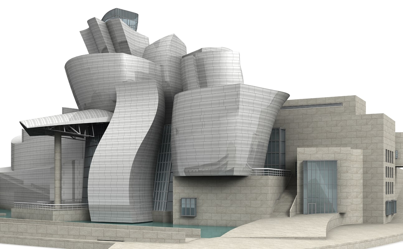 3d model guggenheim museum