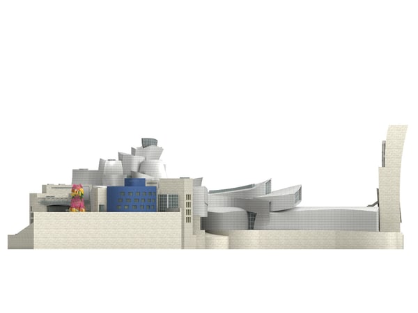 3d model guggenheim museum