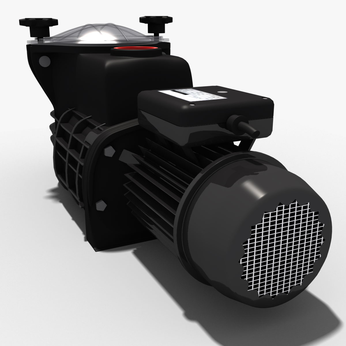 3d model water pump