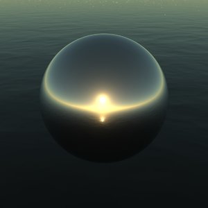 Ocean Sunset HDR 360