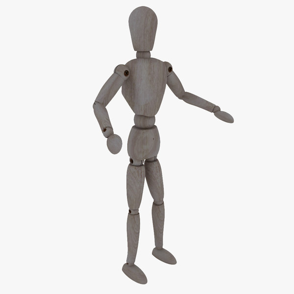 drawing mannequin 3d model