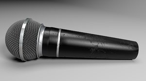 microphone mic obj