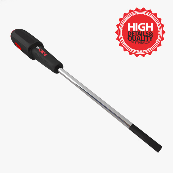 3d bosch screwdriver model