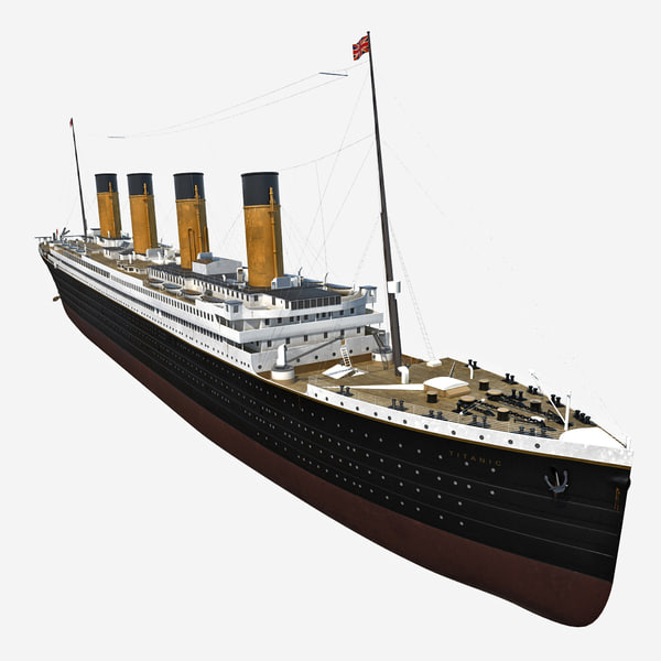 RMS Titanic Modelo 3D - TurboSquid 903091