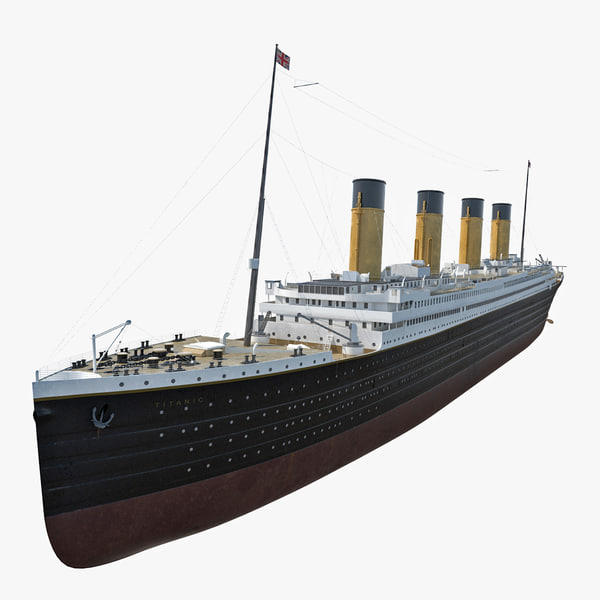 RMS Titanic Modelo 3D - TurboSquid 903091