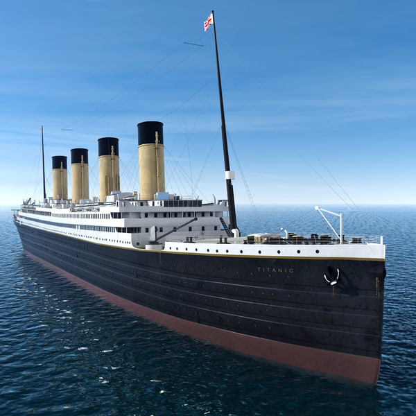 RMS Titanic Modelo 3D - TurboSquid 903091