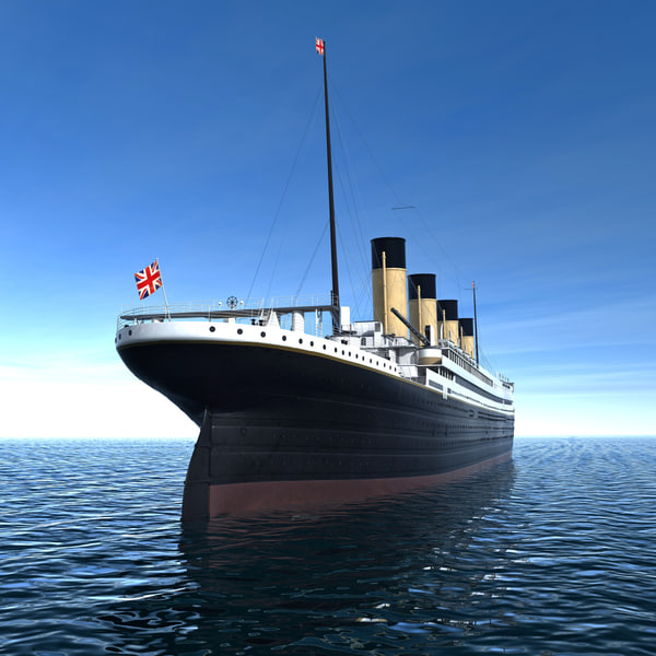 RMS Titanic Modelo 3D - TurboSquid 903091