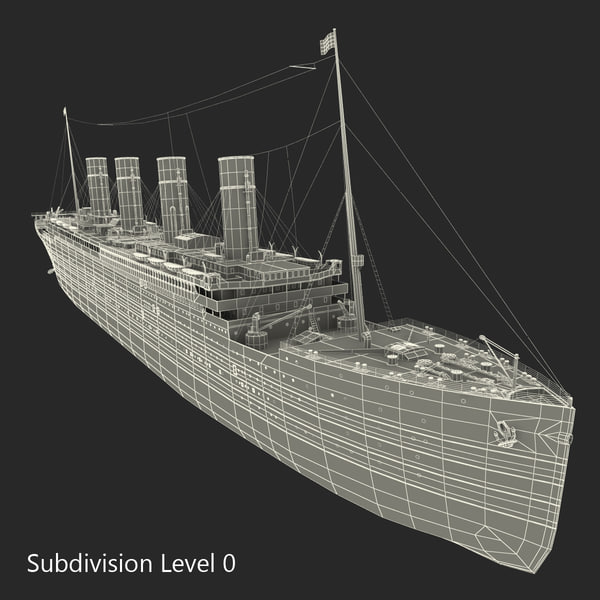 RMS Titanic Modelo 3D - TurboSquid 903091