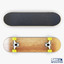 3d model skateboard v 2