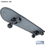 3d model skateboard v 2