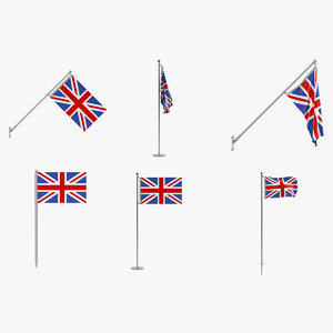 uk flags 3ds