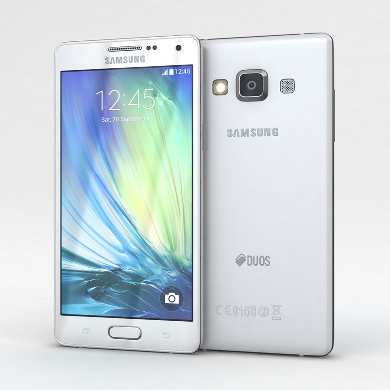 3d Model Samsung Galaxy A5 Duos